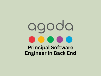 Principal Software Engineer in Back End, Agoda