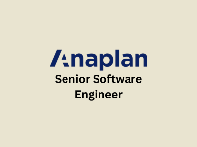 Senior Software Engineer, Anaplan