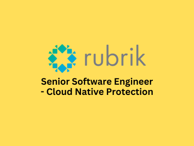 Senior Software Engineer, Rubrik