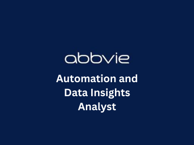 Automation and Data Insights Analyst, AbbVie