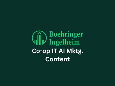 Co-op IT AI Mktg. Content, Boehringer Ingelheim