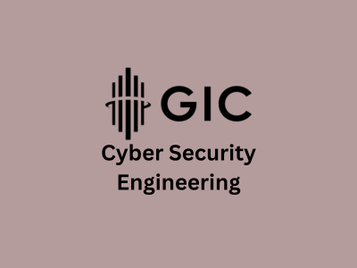 Cyber Security Engineering, GIC