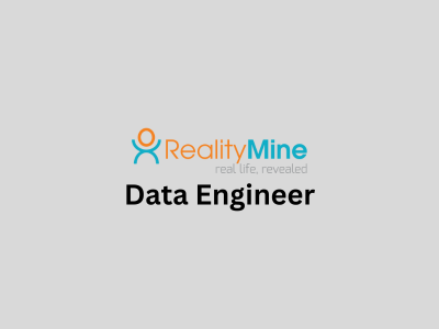 Data Engineer, RealityMine