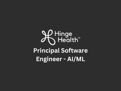 Principal Software Engineer - AIML, Hinge Health