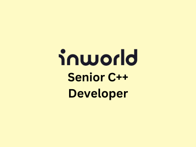 Senior C++ Developer, Inworld