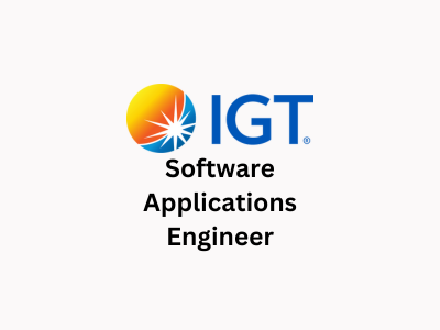 Software Applications Engineer, IGT