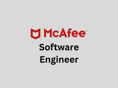 Software Engineer - Threat Protection, McAfee