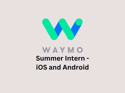 Summer Intern - iOS and Android, Waymo