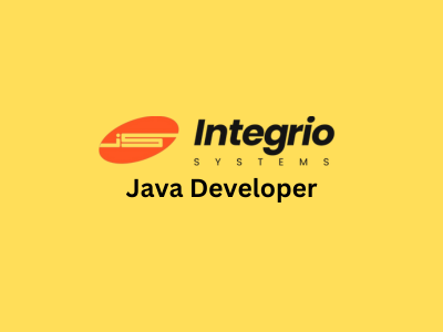 Java Developer, Integrio Systems