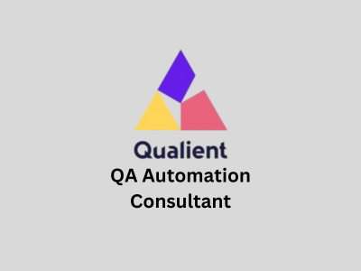 QA Automation Consultant, Qualient Solutions