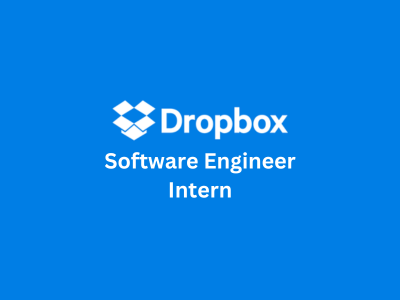 Software Engineer Intern, Dropbox