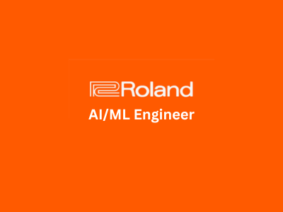 AIML Engineer, Roland Future Design Lab