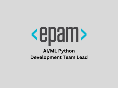 AI ML Python Development Team Lead, EPAM