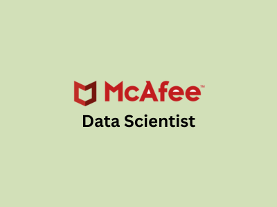 Data Scientist, McAfee