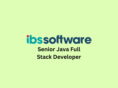Senior Java Full Stack Developer, IBS Software