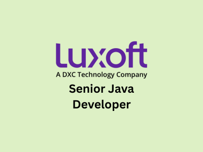 Senior Java Developer, Luxoft