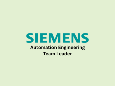 Automation Engineering Team Leader, Siemens