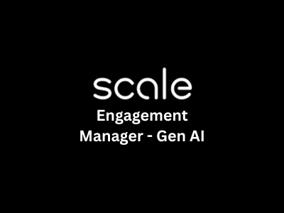 Engagement Manager - Gen AI, Scale
