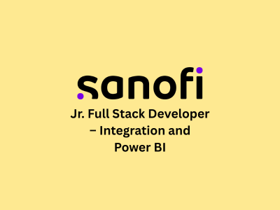 Jr. Full Stack Developer – Integration and Power BI, Sanofi