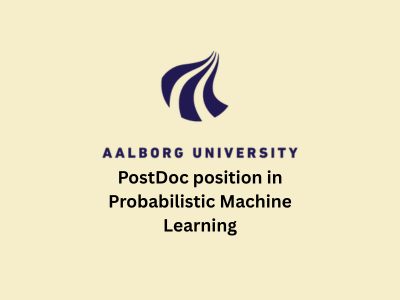 PostDoc position in Probabilistic Machine Learning, Aalborg