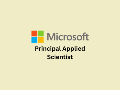 Principal Applied Scientist, Microsoft