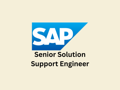 Senior Solution Support Engineer, SAP