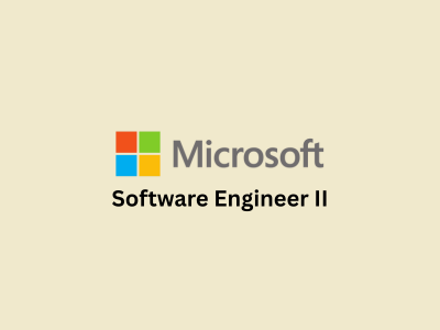Software Engineer II, Microsoft