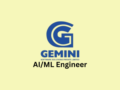 AIML Engineer, Gemini Software Solutions